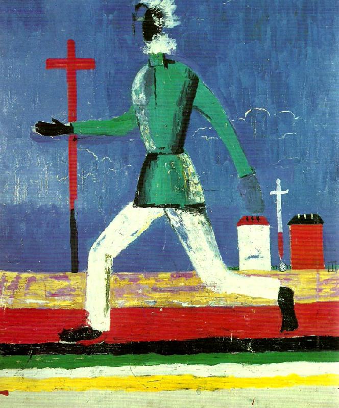 running man, Kazimir Malevich